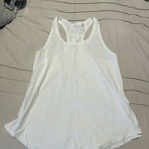 Lululemon Athletica White Tank Top